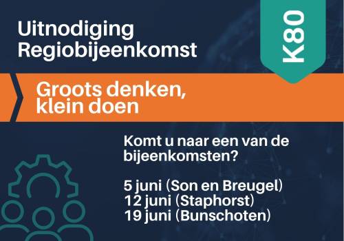 Aanmelden regiobijeenkomst